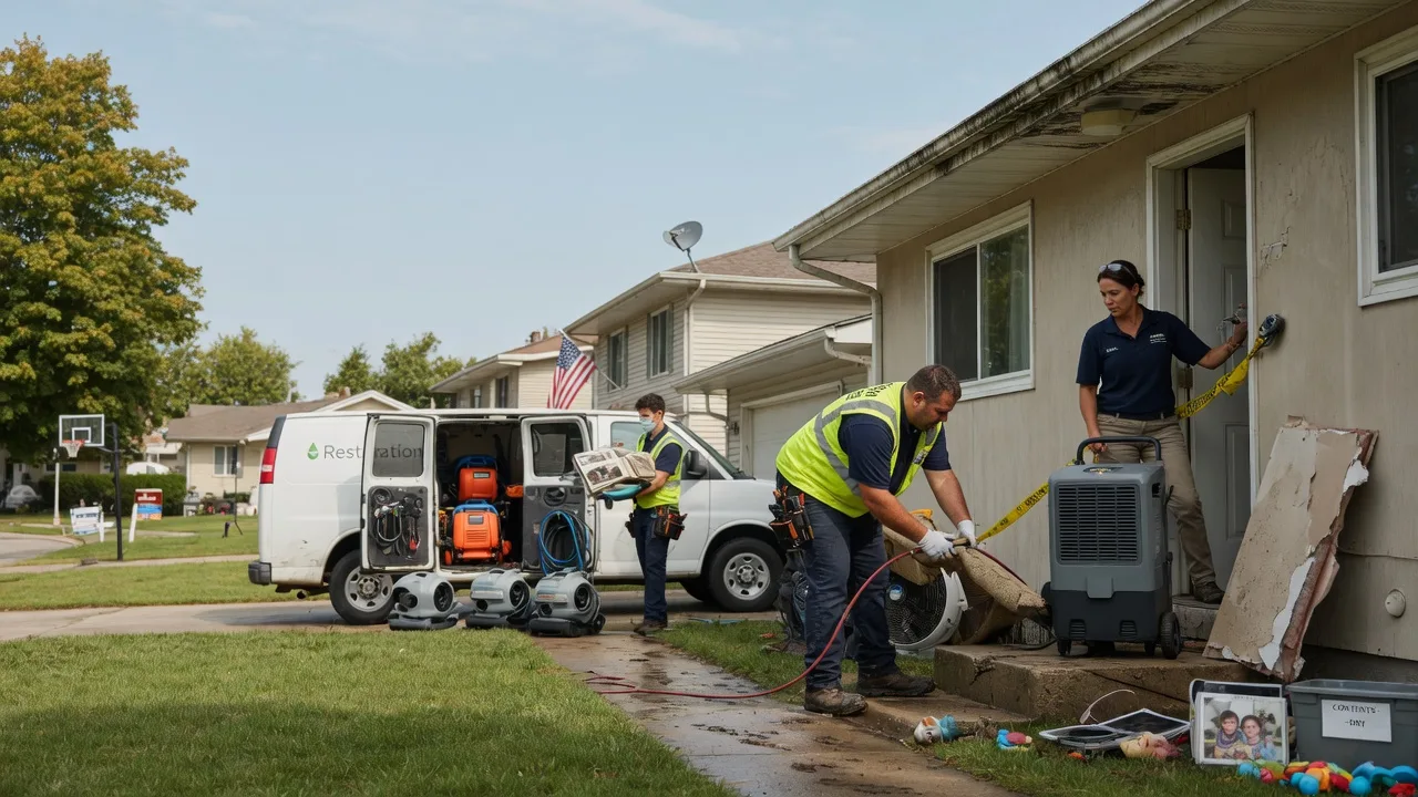 Water Damage Restoration in Clarksburg, PA near me